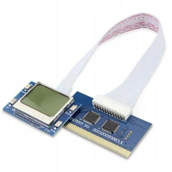 Karta diagnostyczna POST LCD – Profesjonalna diagnostyka komputerowa PCI 1