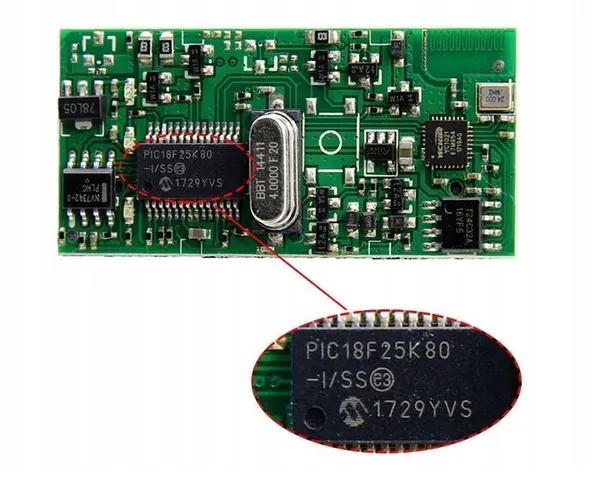 interfejs PIC18F25K80 BT v1.5 OBDII3
