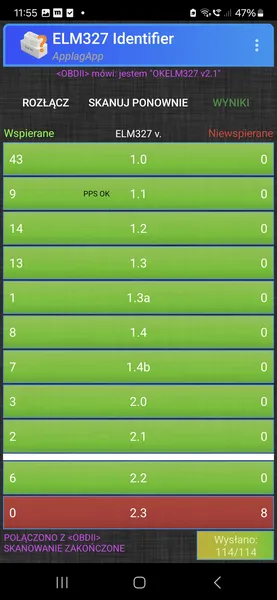 elm327 V2.1 PIC Bt4 3